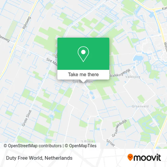 Duty Free World map