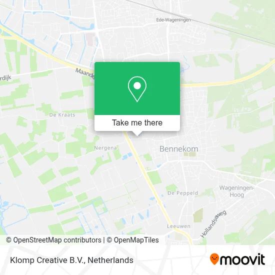 Klomp Creative B.V. map