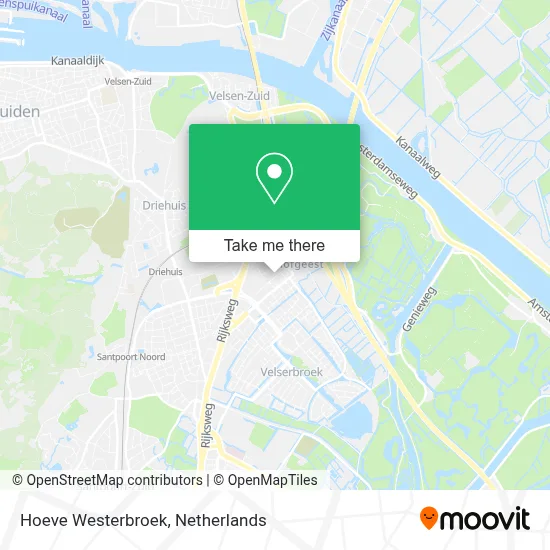 Hoeve Westerbroek map