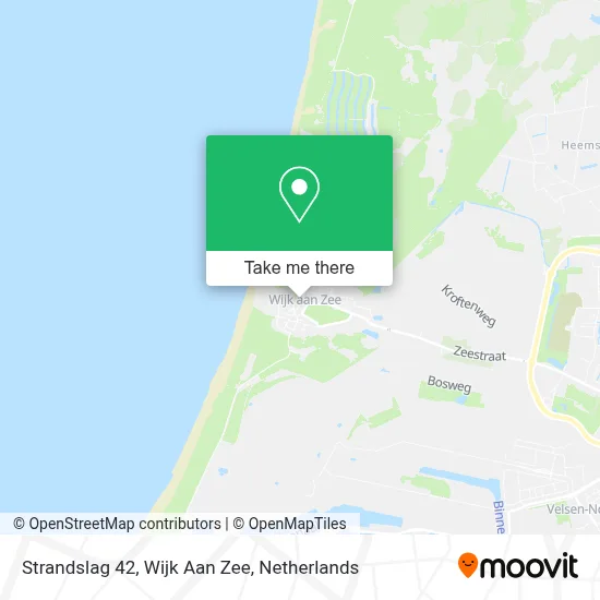 Strandslag 42, Wijk Aan Zee map