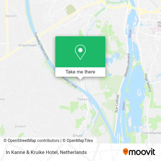 In Kanne & Kruike Hotel map