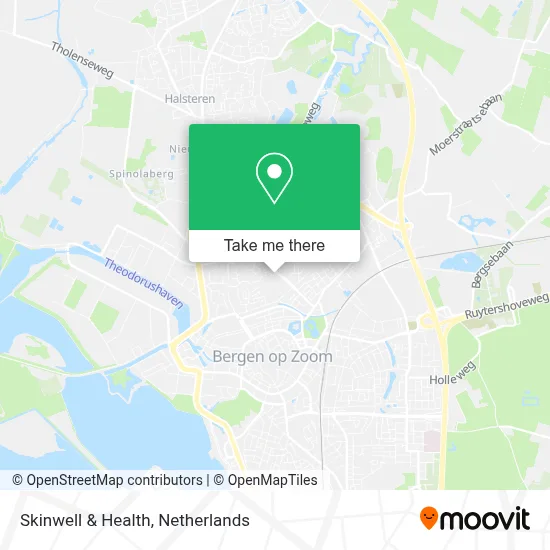 Skinwell & Health map