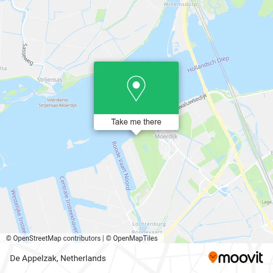 De Appelzak map