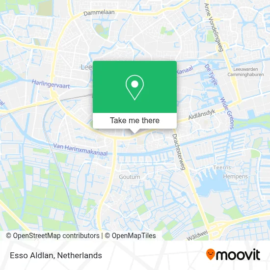 Esso Aldlan map