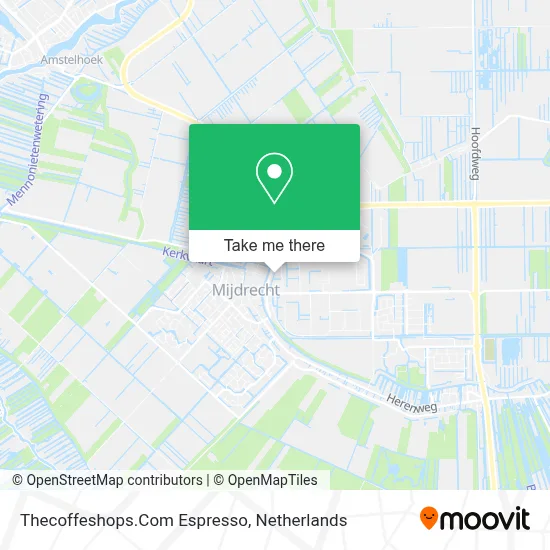 Thecoffeshops.Com Espresso map
