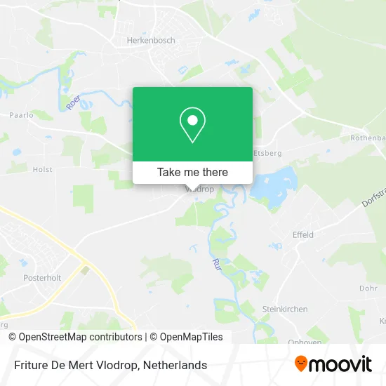 Friture De Mert Vlodrop map