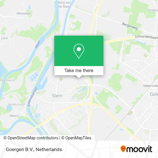 Goergen B.V. map
