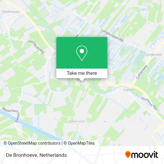 De Bronhoeve map