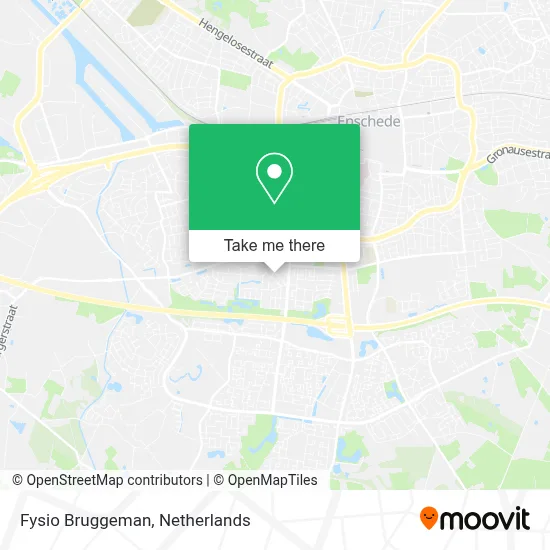Fysio Bruggeman map