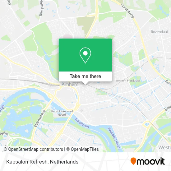 Kapsalon Refresh Karte