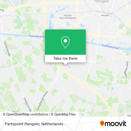 Partspoint Hengelo map