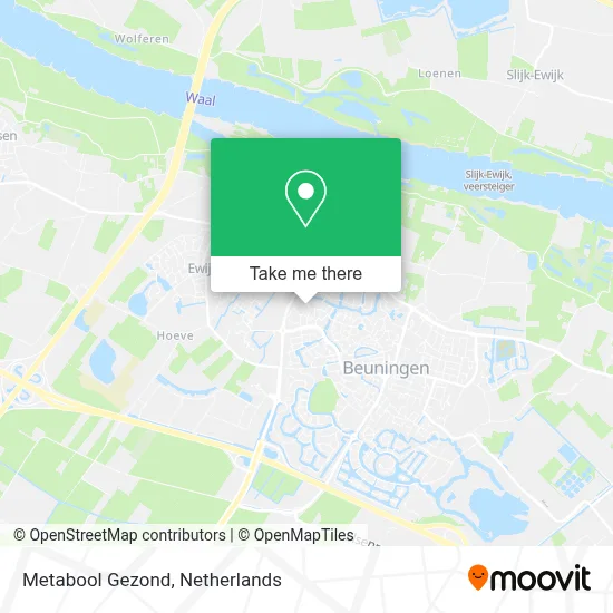 Metabool Gezond map