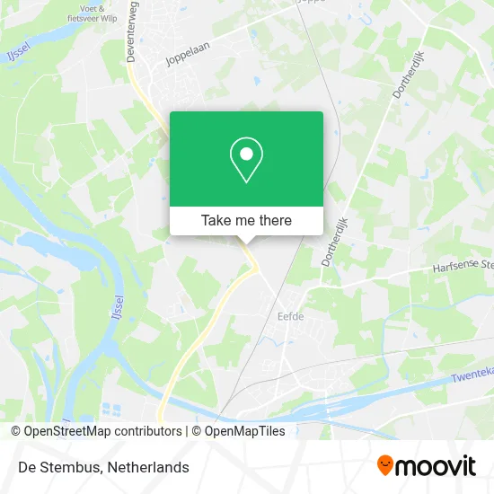 De Stembus map
