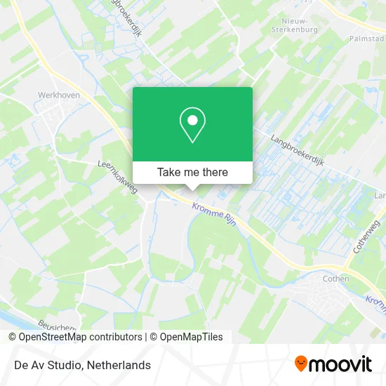 De Av Studio map