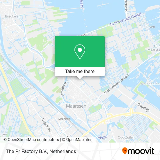 The Pr Factory B.V. map