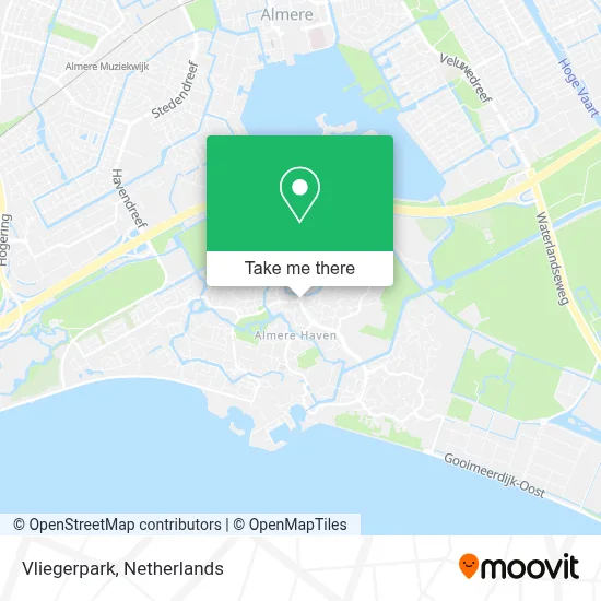 Vliegerpark map