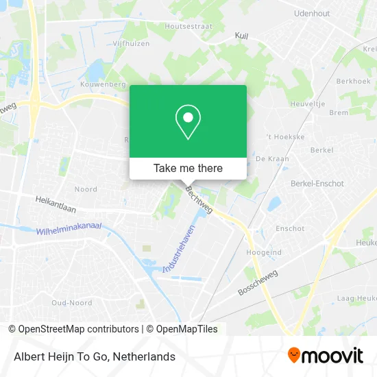 Albert Heijn To Go map