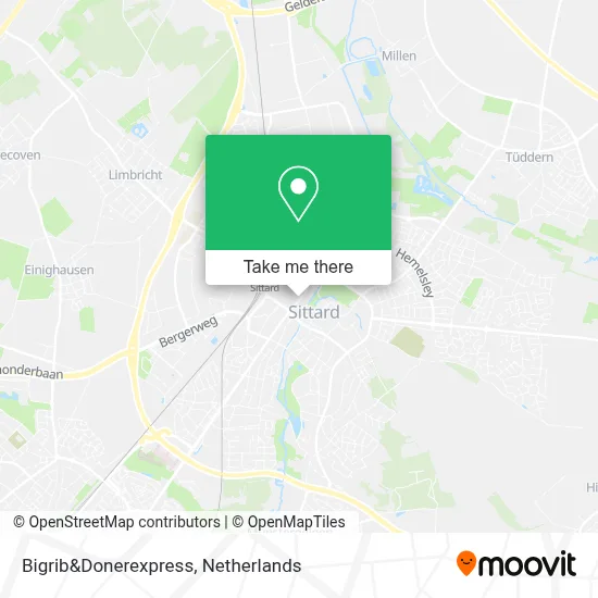 Bigrib&Donerexpress map