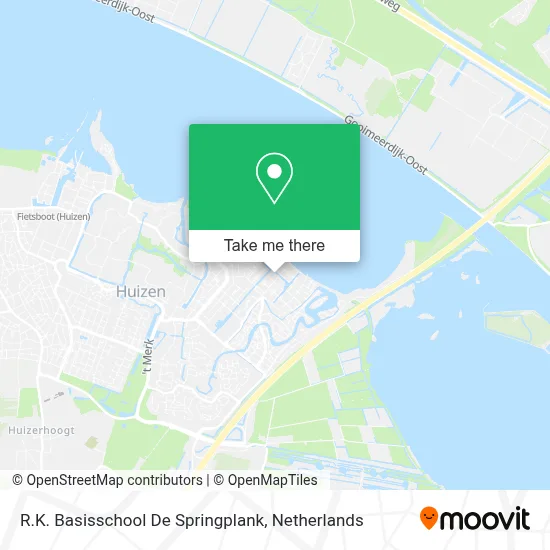 R.K. Basisschool De Springplank map
