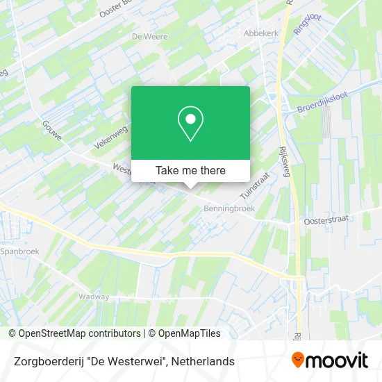 Zorgboerderij ''De Westerwei'' map