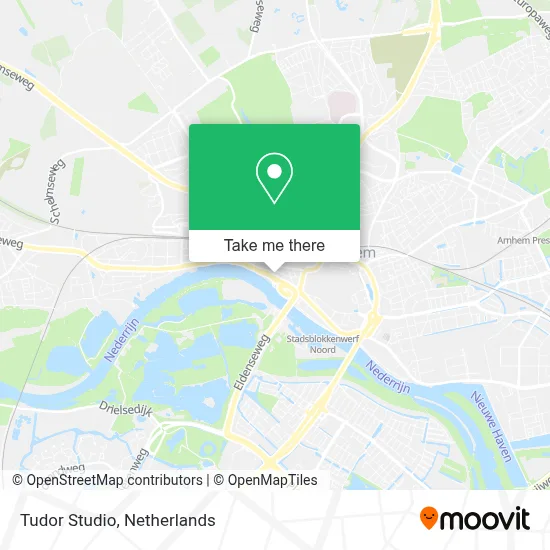 Tudor Studio map