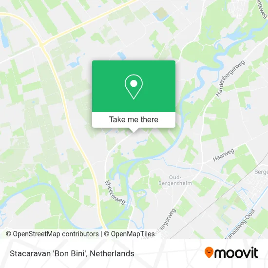 Stacaravan 'Bon Bini' map