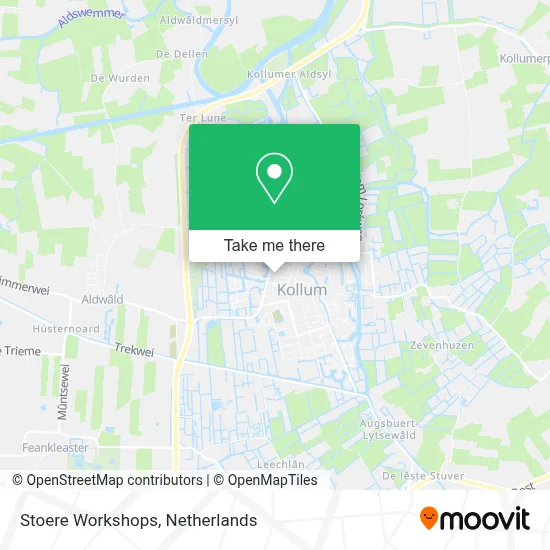 Stoere  Workshops map