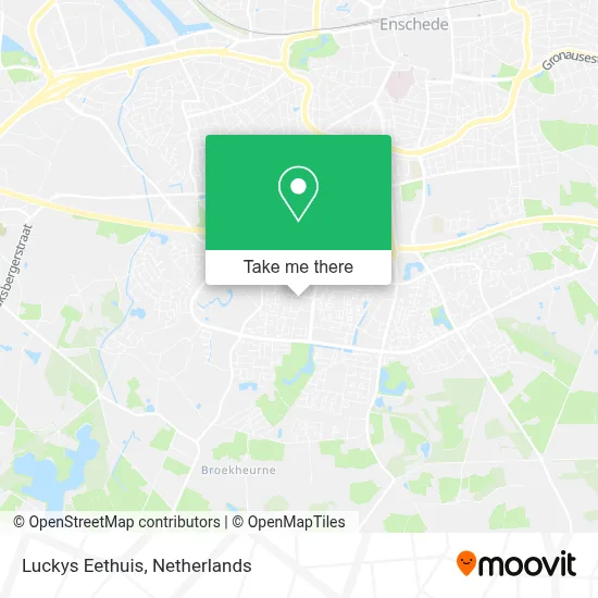 Luckys Eethuis map