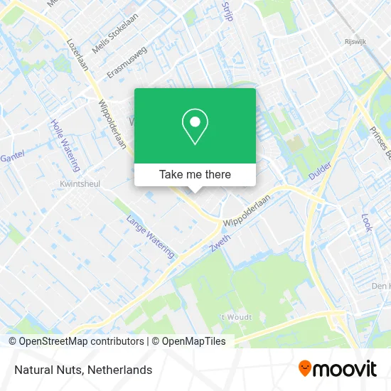 Natural Nuts map