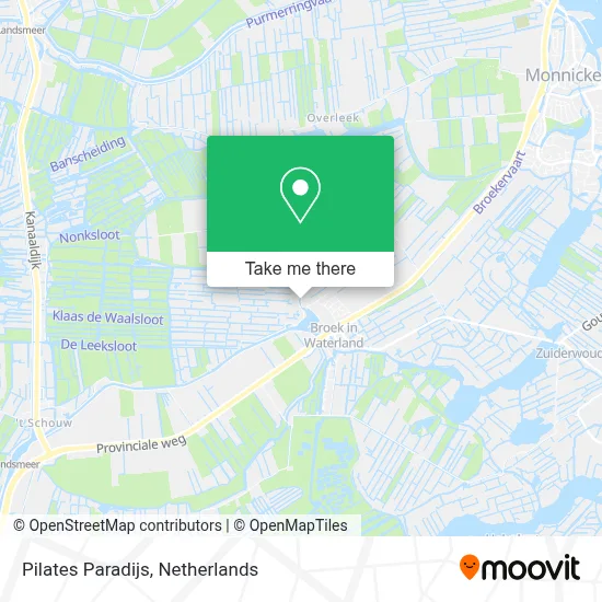 Pilates Paradijs map