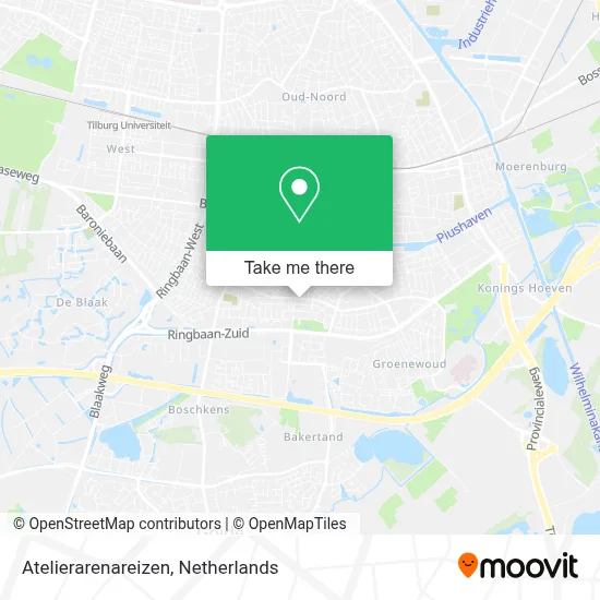 Atelierarenareizen map