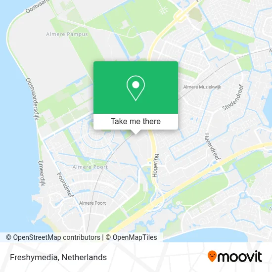 Freshymedia map