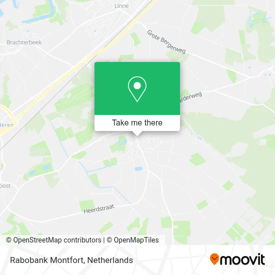Rabobank Montfort map