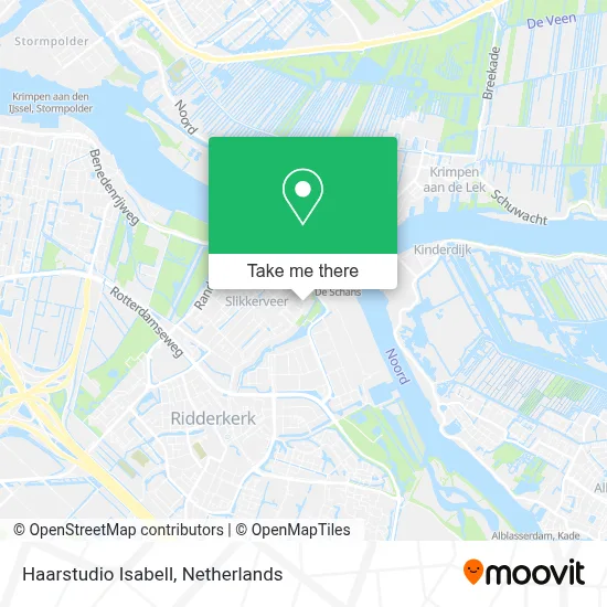 Haarstudio Isabell map