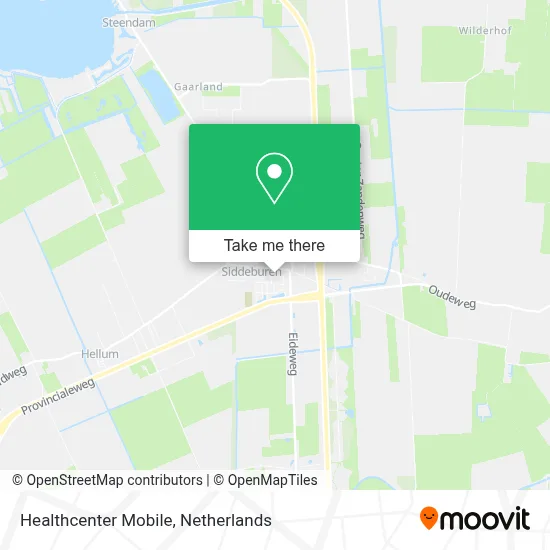 Healthcenter Mobile map