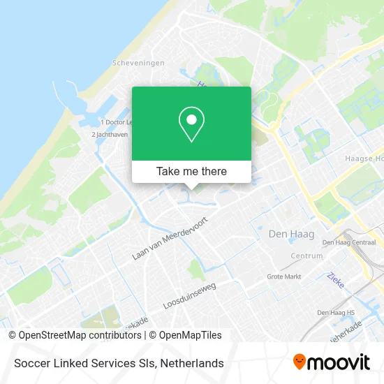 Soccer Linked Services Sls map