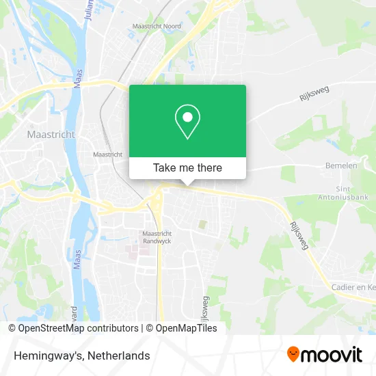Hemingway's map