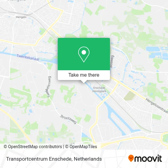 Transportcentrum Enschede map