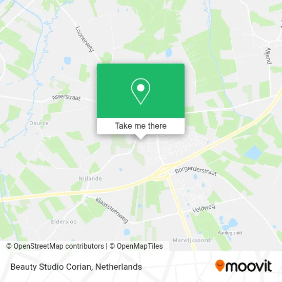 Beauty Studio Corian map