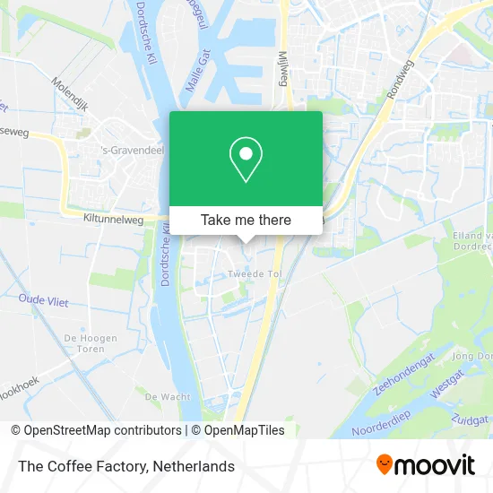 The Coffee Factory map