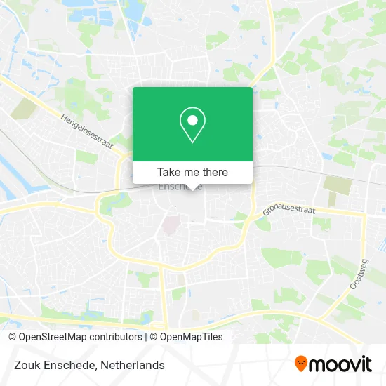 Zouk Enschede map