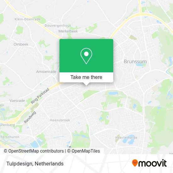 Tulpdesign Karte