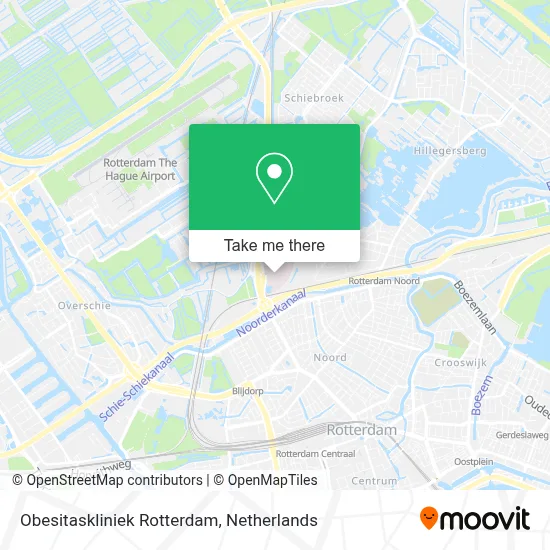 Obesitaskliniek Rotterdam map