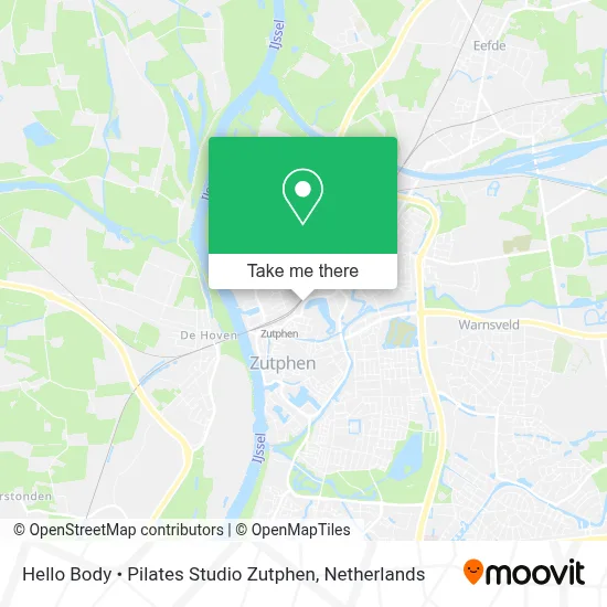 Hello Body • Pilates Studio Zutphen map