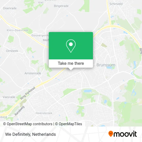 We Definitely map