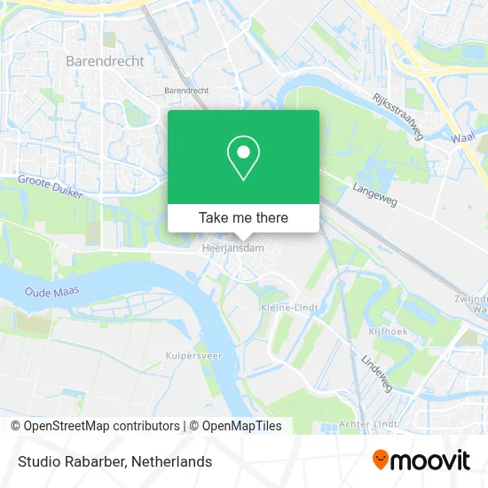 Studio Rabarber map
