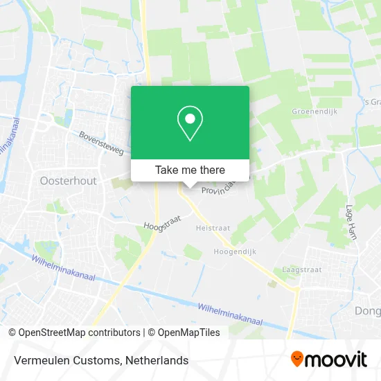 Vermeulen Customs map