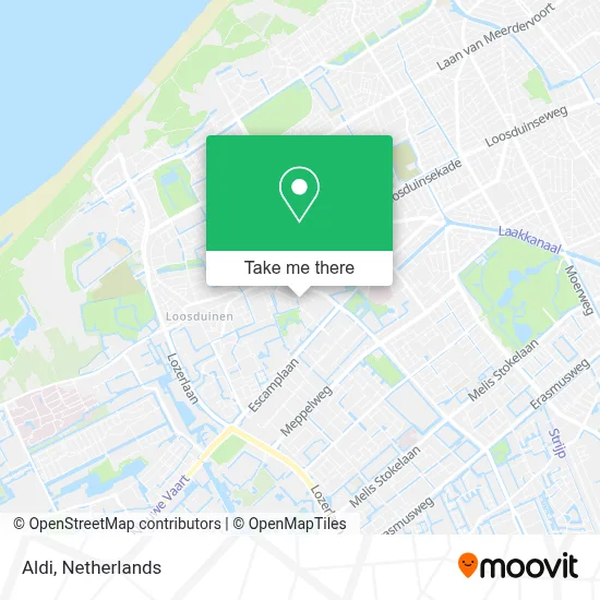Aldi map
