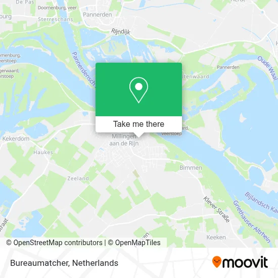 Bureaumatcher Karte