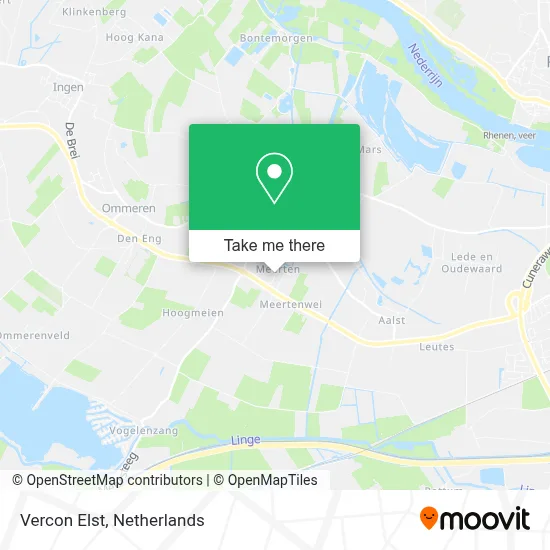 Vercon Elst map